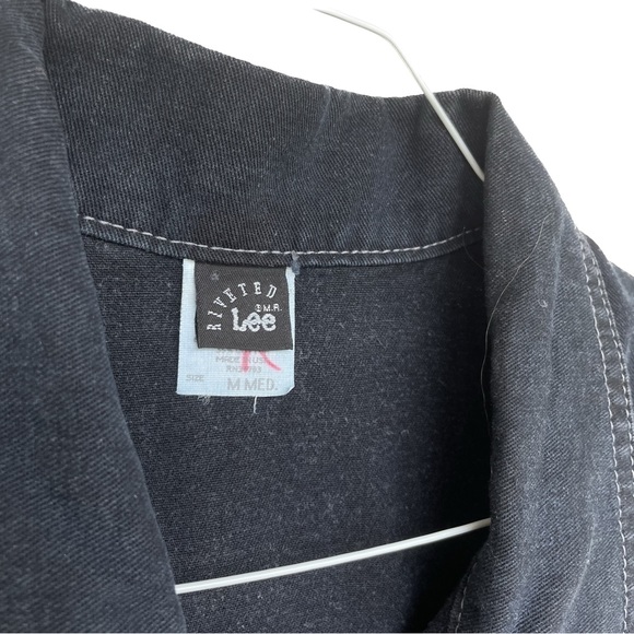 Lee Navy Button Down Vest - Picture 5 of 5